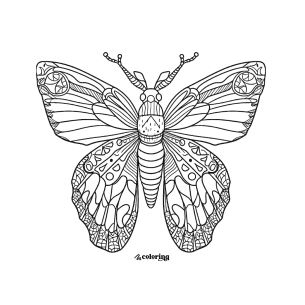 Insects Coloring Page