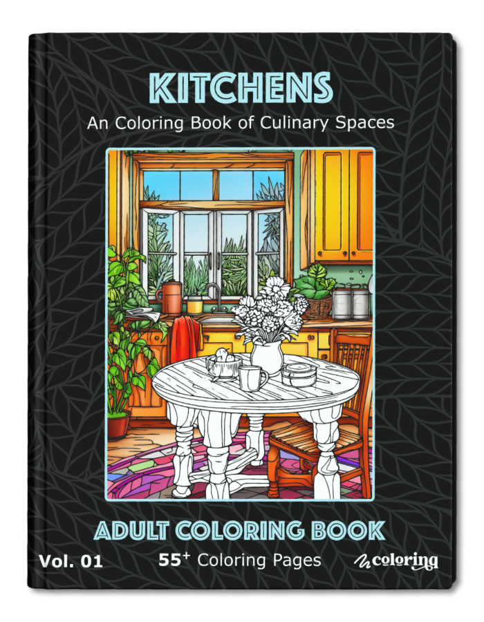 Kitchens Coloring Page