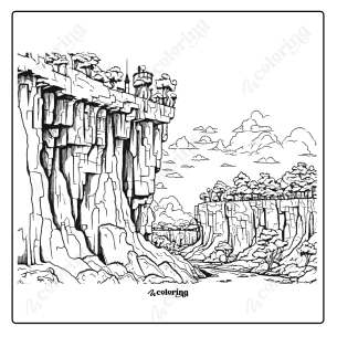 Landscape Coloring Pages 53 Premium Printables For Kids Adults Landscape Coloring Pages 53 Premium Printables For Kids Adults